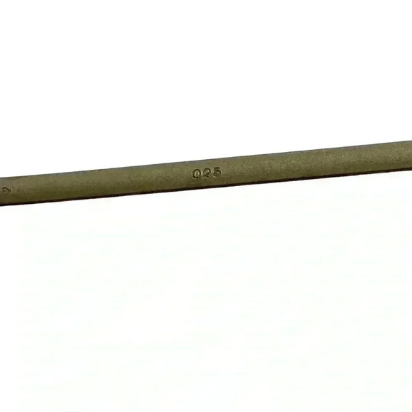 Logo Paris Eyeglasses Frames Gold Metal Frame France vintage Aviator glasses - Picture 4 of 4